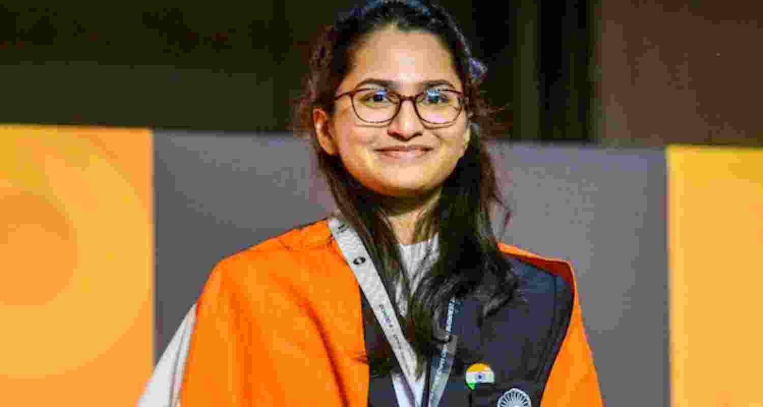 Chess Olympiad gold-medallist Vantika Agrawal.  Chess Olympiad gold-medallist Vantika Agrawal.