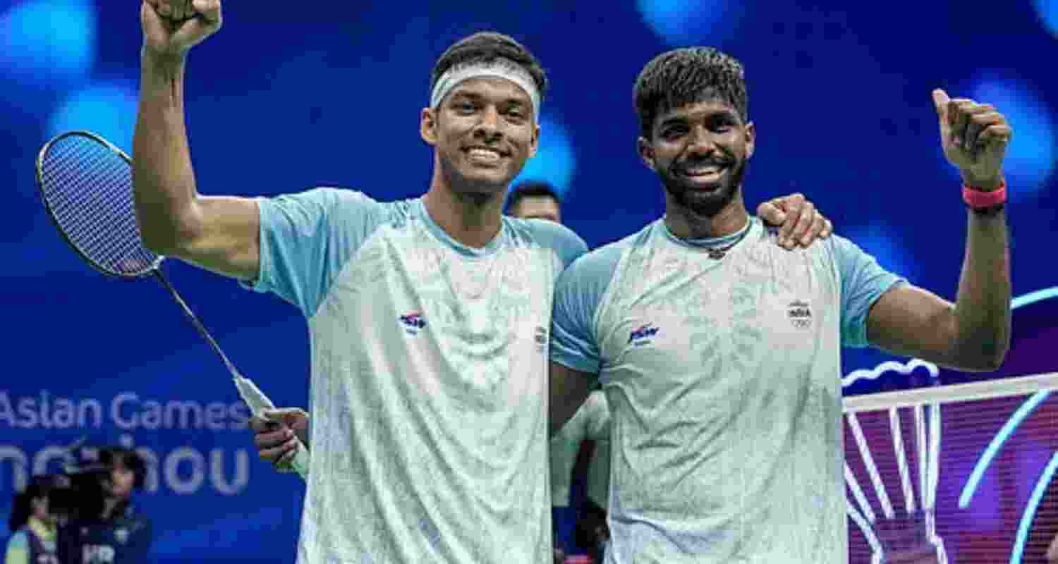 It was a commendable performance by the Indian duo after narrowly losing the first game. It was a commendable performance by the Indian duo after narrowly losing the first game.