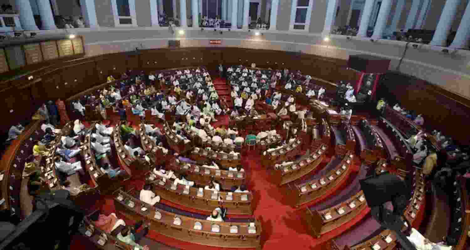 Commotion ensued in the West Bengal Assembly on Thursday as BJP MLAs staged a walkout. File Photo Commotion ensued in the West Bengal Assembly on Thursday as BJP MLAs staged a walkout. File Photo