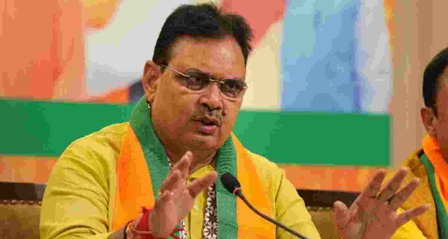 Rajasthan Chief Minister Bhajanlal Sharma - file image. Rajasthan Chief Minister Bhajanlal Sharma - file image.