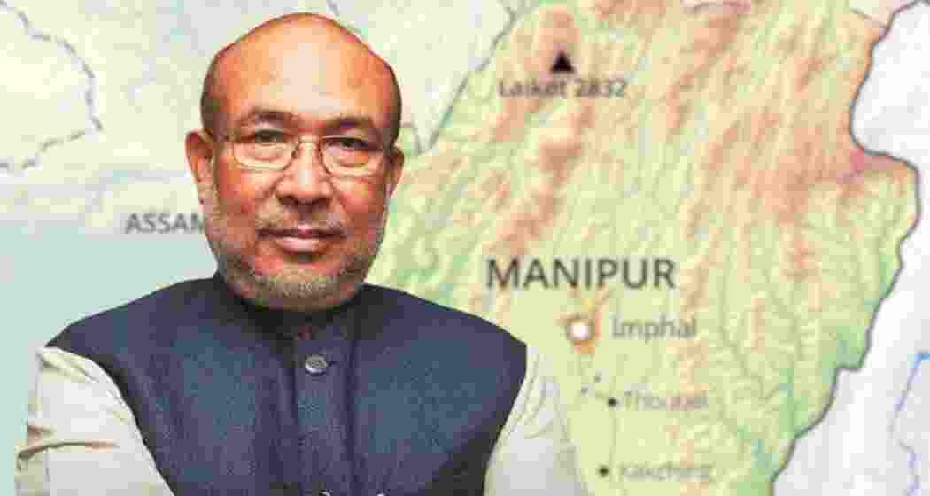 Manipur Chief Minister N Biren Singh. File photo. Manipur Chief Minister N Biren Singh. File photo.