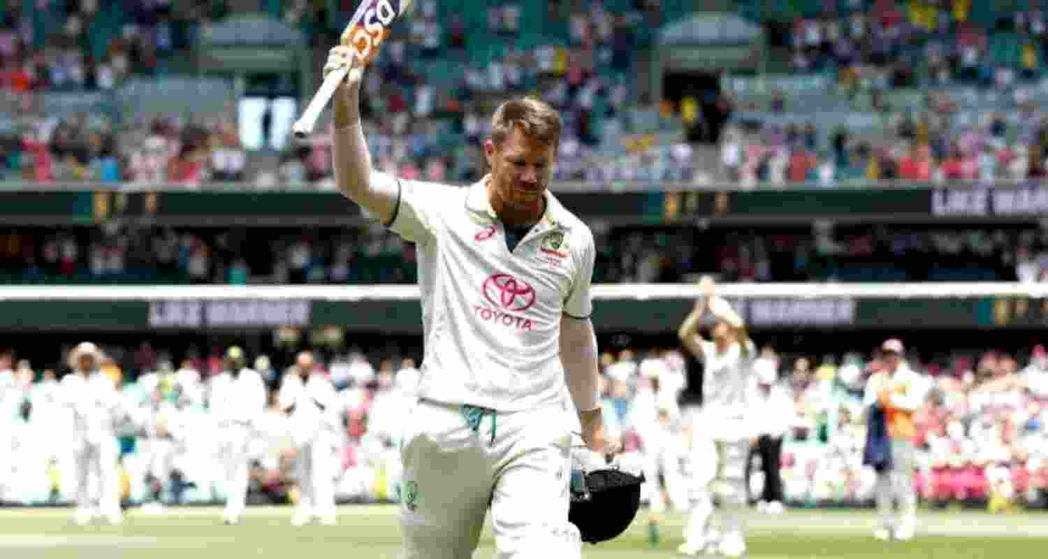 David Warner. File Photo.  David Warner. File Photo.