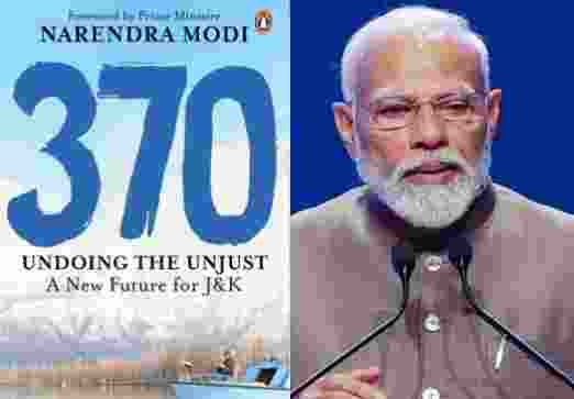 The book discusses in detail how PM Modi achieved his objective getting Article 370 abrogated, describing it as "the greatest constitutional feat in India’s history," according to the publishers. The book discusses in detail how PM Modi achieved his objective getting Article 370 abrogated, describing it as "the greatest constitutional feat in India’s history," according to the publishers.