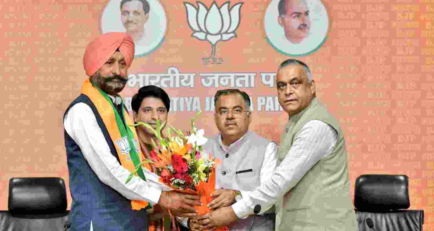 Jagbir Singh Brar joins BJP.  Jagbir Singh Brar joins BJP.