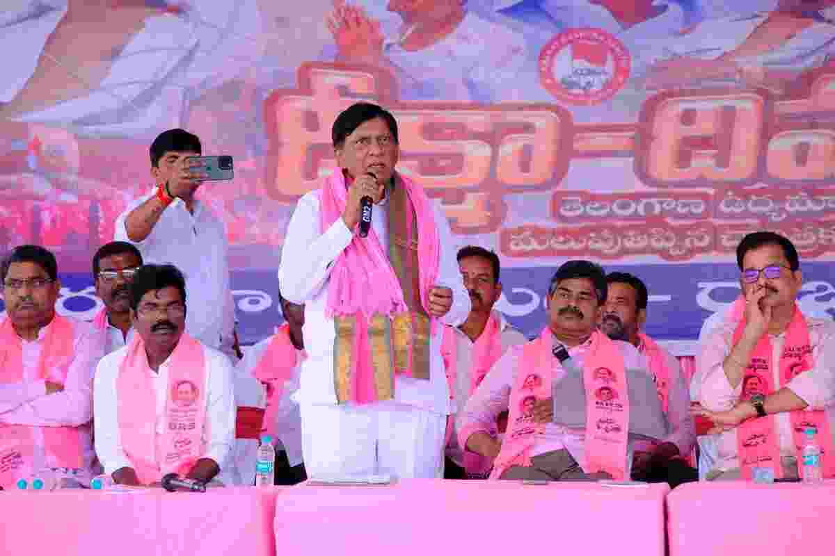 Bharat Rashtra Samithi leader and former MP, B Vinod Kumar - file image. Bharat Rashtra Samithi leader and former MP, B Vinod Kumar - file image.