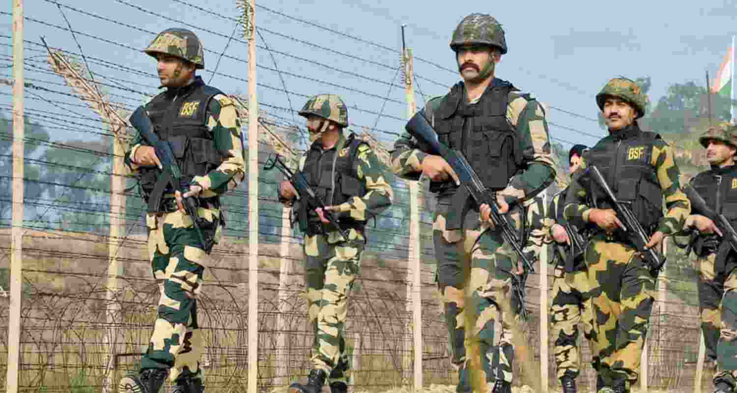 BSF personnel.  BSF personnel.