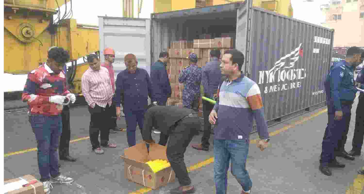 Cargo ship arrives in B’desh from Karachi with explosives Cargo ship arrives in B’desh from Karachi with explosives