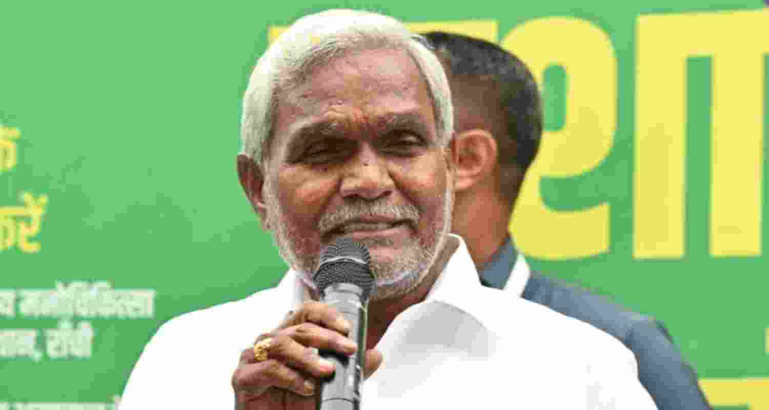 Former Jharkhand CM Champai Soren. Former Jharkhand CM Champai Soren.