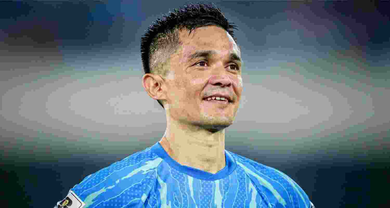 India football legend Sunil Chhetri. India football legend Sunil Chhetri.
