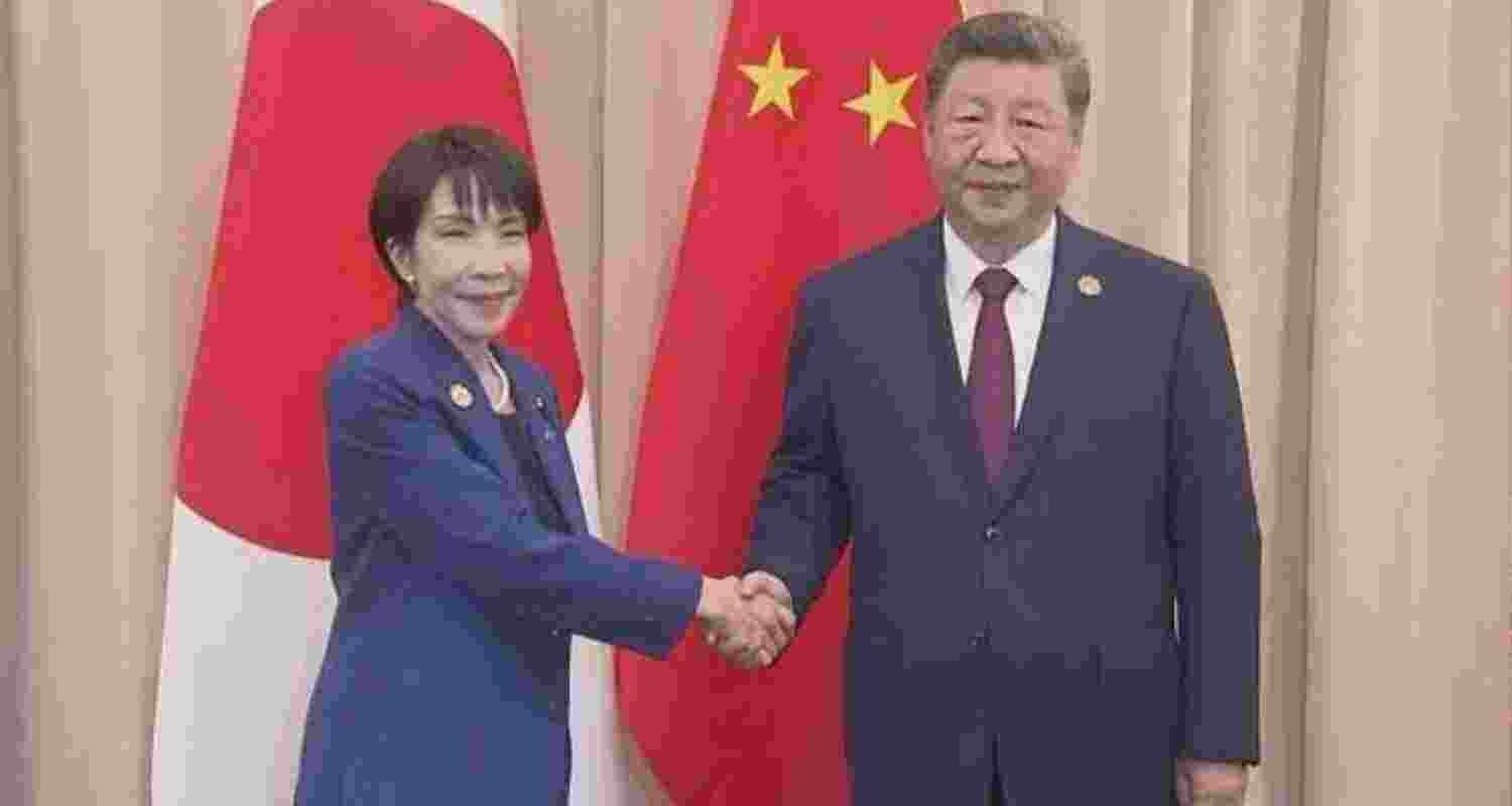 Newly elected Japanese PM Takaichi met China's Xi at APEC. Newly elected Japanese PM Takaichi met China's Xi at APEC.