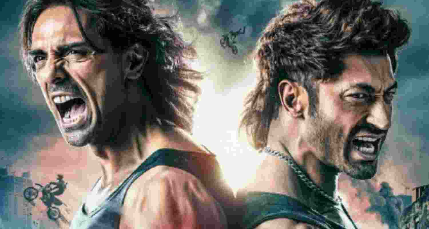 Actors Vidyut Jammwal (right), and Arjun Rampal (left). Actors Vidyut Jammwal (right), and Arjun Rampal (left).