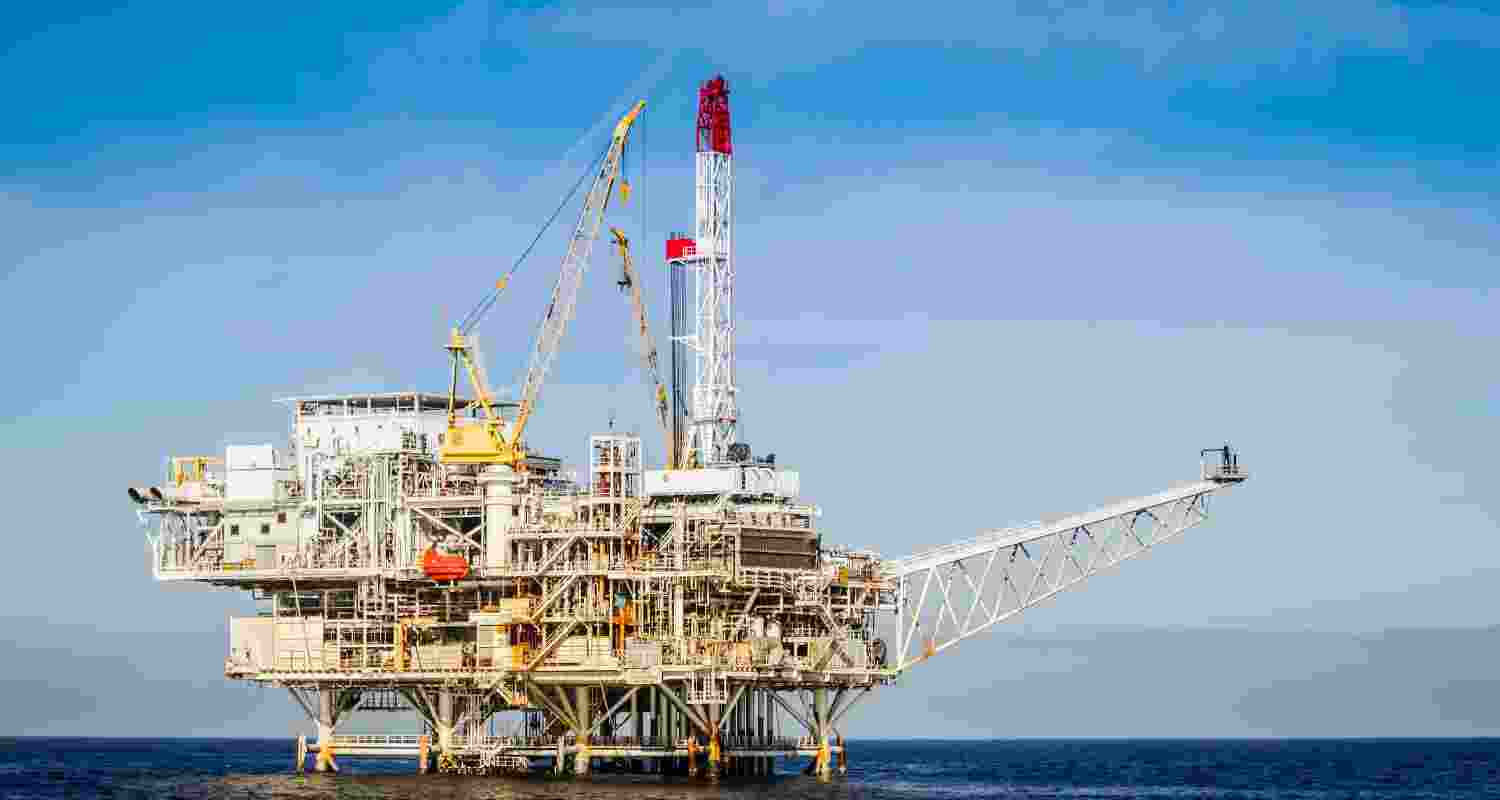 Representative Image of an offshore oil extractor. Representative Image of an offshore oil extractor.