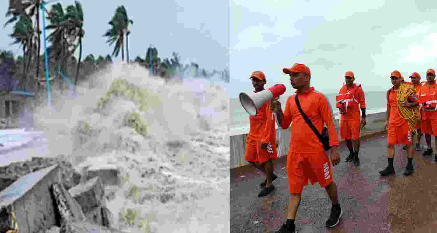 Cyclone in Bay: 25 teams of NDRF on standby in Odisha, WB
 Cyclone in Bay: 25 teams of NDRF on standby in Odisha, WB