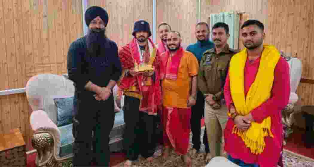 Diljit Dosanjh after offering prayers at the Kamakhya Temple in Guwahati before his Dil-Luminati Tour concert. Diljit Dosanjh after offering prayers at the Kamakhya Temple in Guwahati before his Dil-Luminati Tour concert.