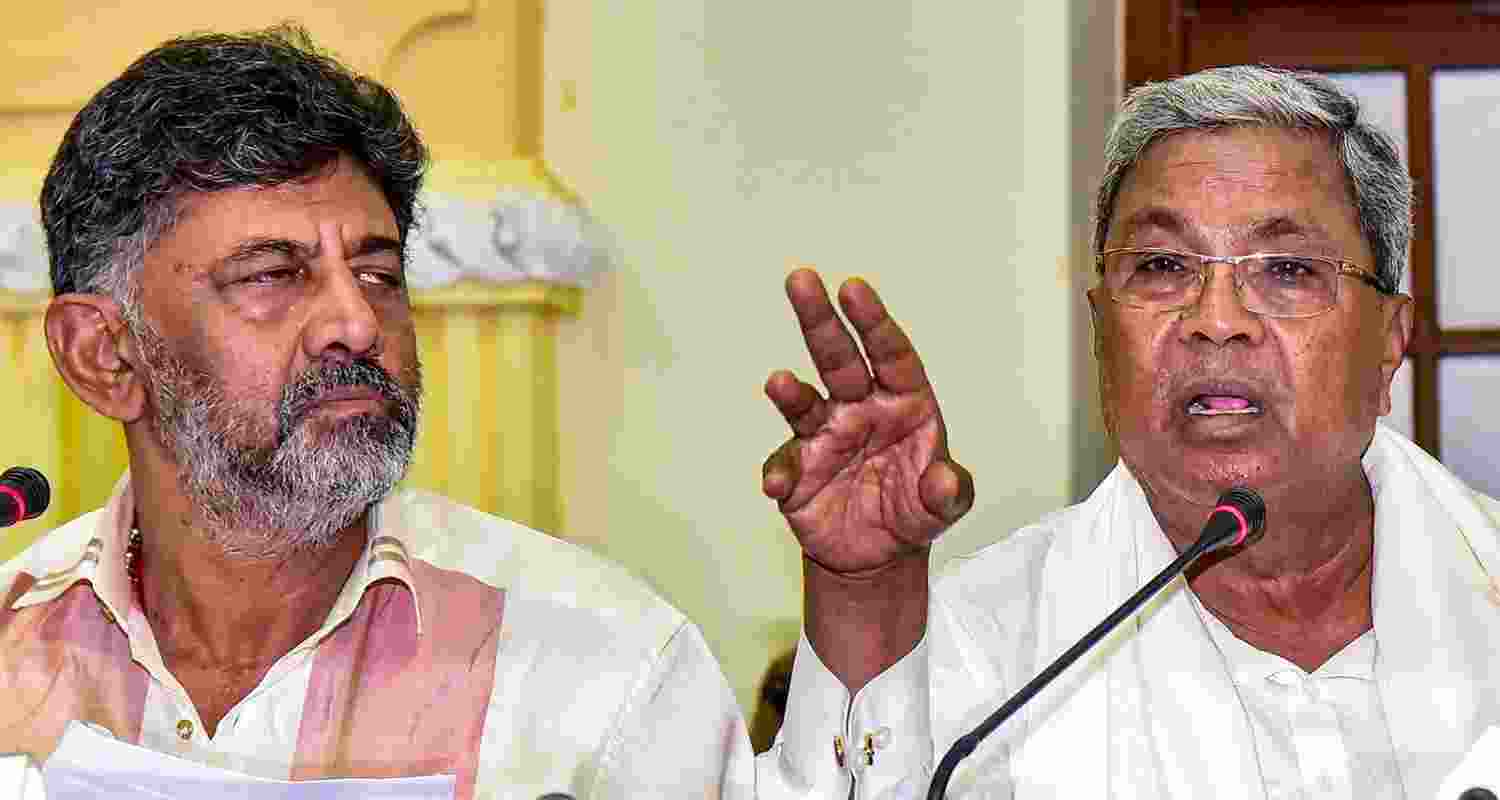 Shivakumar loyalists presses for power shift in Karnataka Shivakumar loyalists presses for power shift in Karnataka