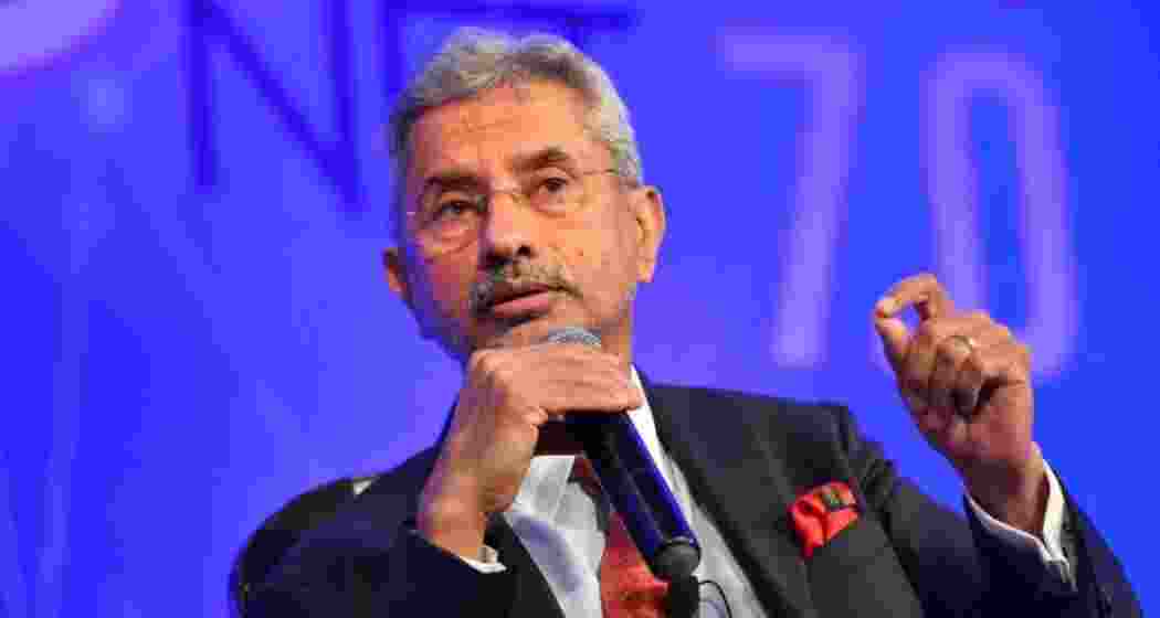 File photo of External Affairs Minister S. Jaishankar.  File photo of External Affairs Minister S. Jaishankar.