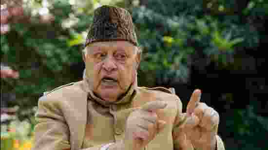 The government of India will not be ready to have talks with Pakistan; it won't be ready until terrorism ends; no matter how much we shout, NC leader Farooq Abdullah has said. Photo - PTI/Files. The government of India will not be ready to have talks with Pakistan; it won't be ready until terrorism ends; no matter how much we shout, NC leader Farooq Abdullah has said. Photo - PTI/Files.