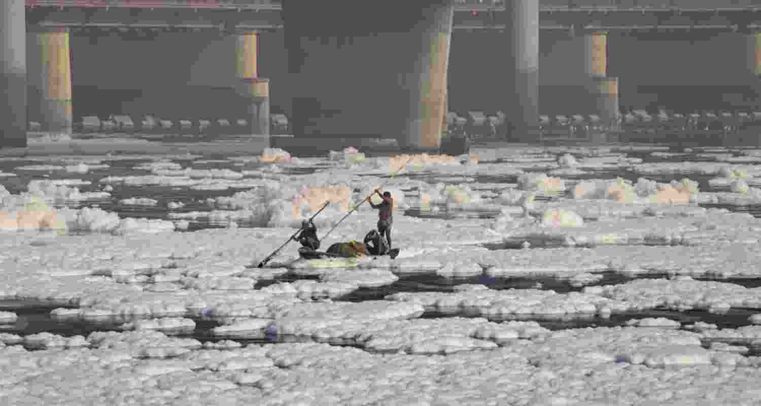 Fecal coliform levels in Yamuna continue to soar in Delhi Fecal coliform levels in Yamuna continue to soar in Delhi