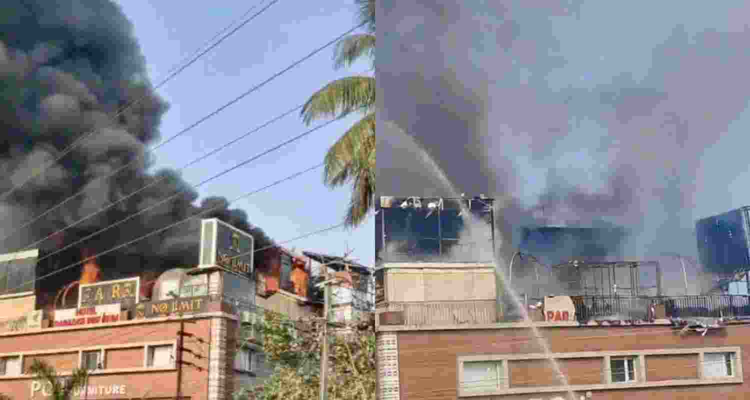 Massive fire guts bar in Bhubaneswar Massive fire guts bar in Bhubaneswar