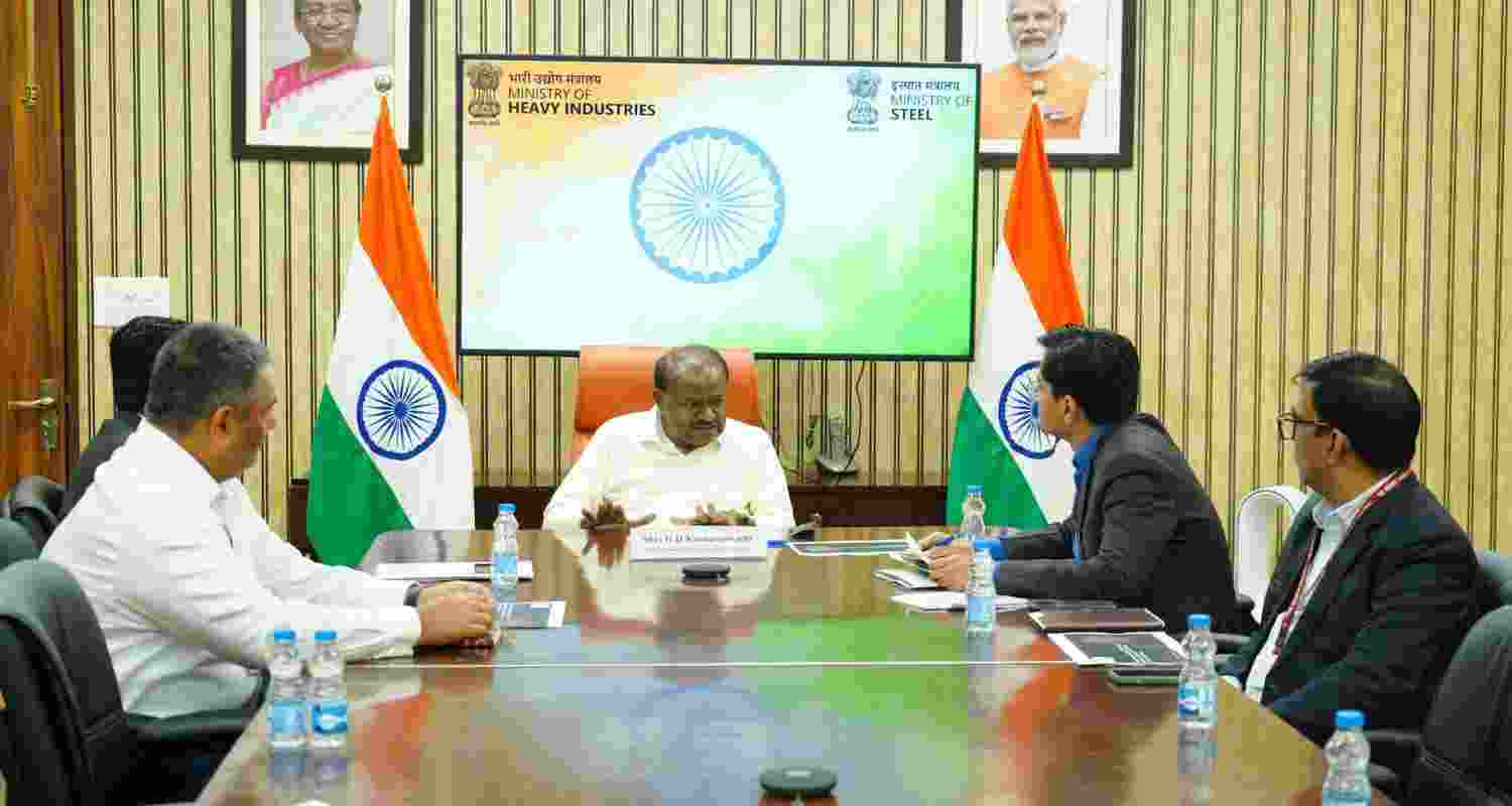 The steel sector contributes around 2 per cent to India’s GDP, and will continue to play a pivotal role as India strives to become a USD 5 trillion economy, The steel sector contributes around 2 per cent to India’s GDP, and will continue to play a pivotal role as India strives to become a USD 5 trillion economy,