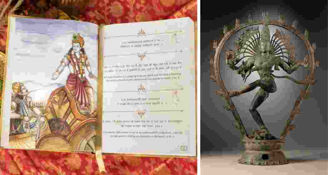 The Bhagavad Gita and Natyashastra have been inscribed in UNESCO's Memory of the World Register, celebrating India’s rich cultural heritage and philosophical contributions. (Representative image) The Bhagavad Gita and Natyashastra have been inscribed in UNESCO's Memory of the World Register, celebrating India’s rich cultural heritage and philosophical contributions. (Representative image)