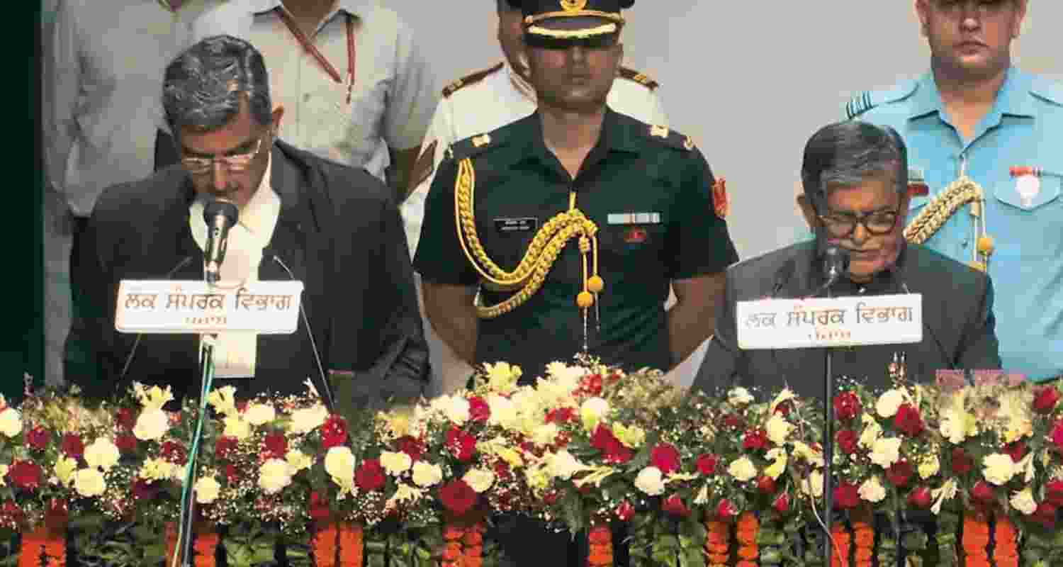 Gulab Chand Kataria sworn in as Punjab Governor.  Gulab Chand Kataria sworn in as Punjab Governor.