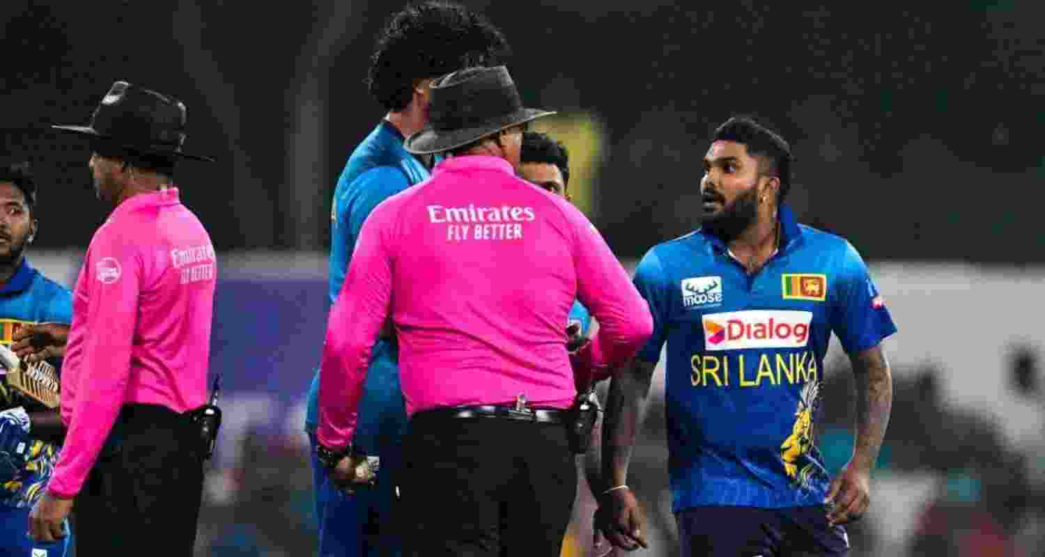 Wanindu Hasaranga vs Afghanistan during the 3rd T20I game on Wednesday, February 21, 2024 Wanindu Hasaranga vs Afghanistan during the 3rd T20I game on Wednesday, February 21, 2024