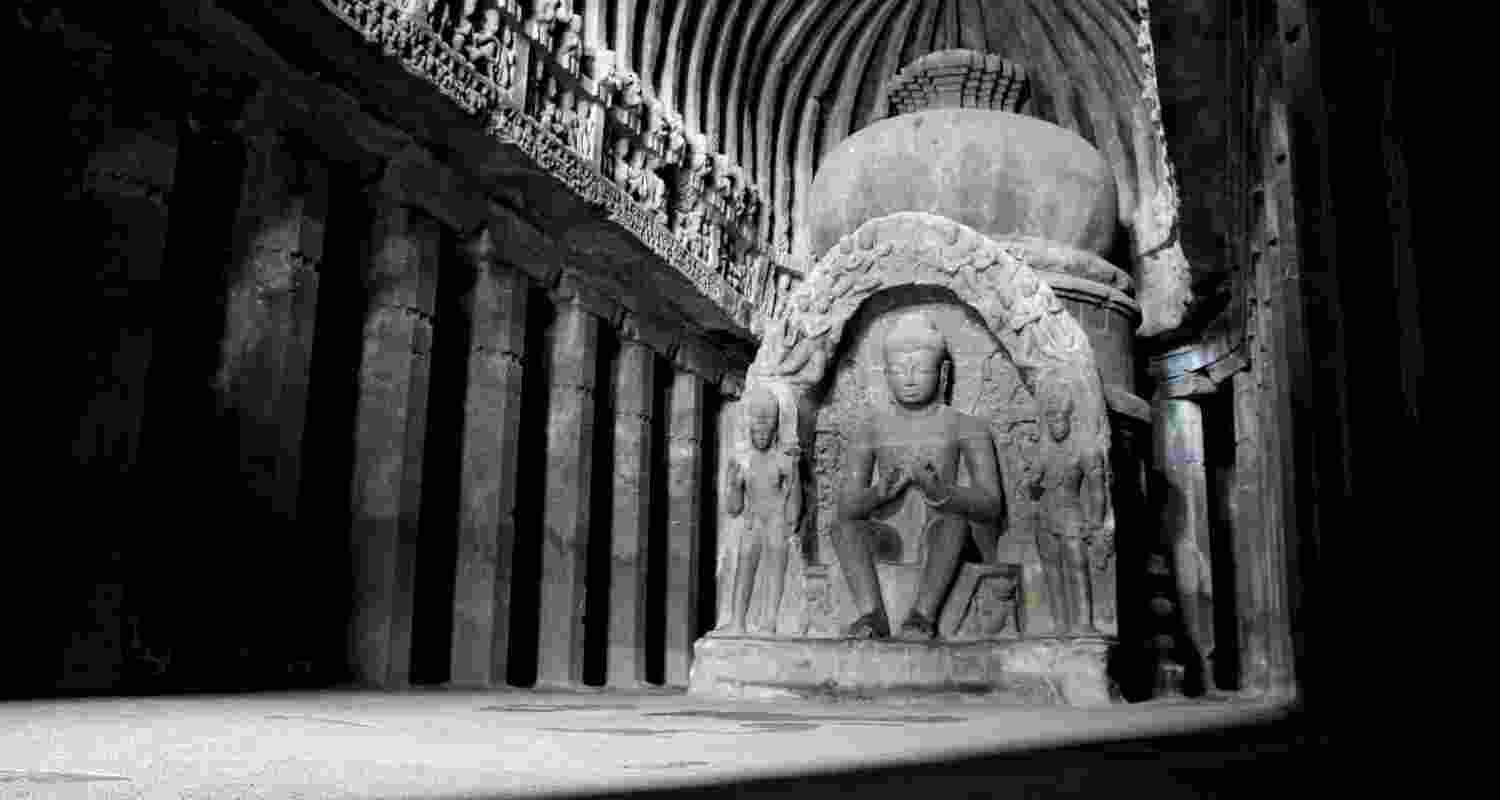 Image from the Ellora caves, a UNESCO designated heritage site. Image from the Ellora caves, a UNESCO designated heritage site.