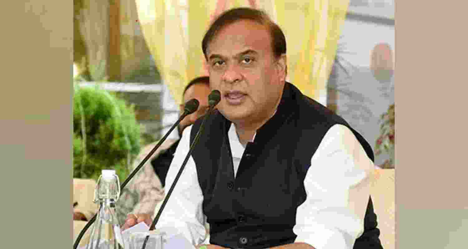 Assam Chief Minister Himanta Biswa . File photo. Assam Chief Minister Himanta Biswa . File photo.