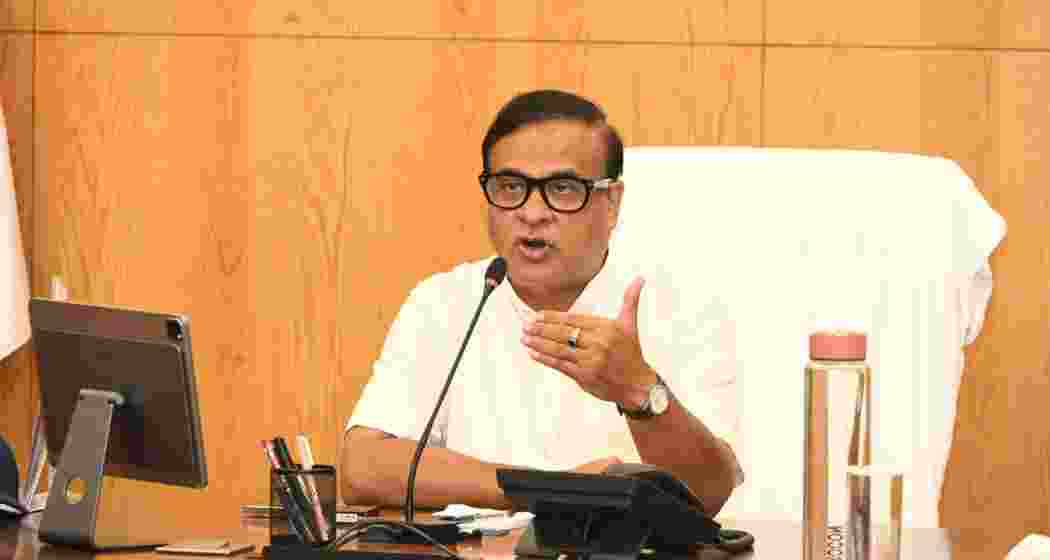 A file photo of Chief Minister Himanta Biswa Sarma. A file photo of Chief Minister Himanta Biswa Sarma.