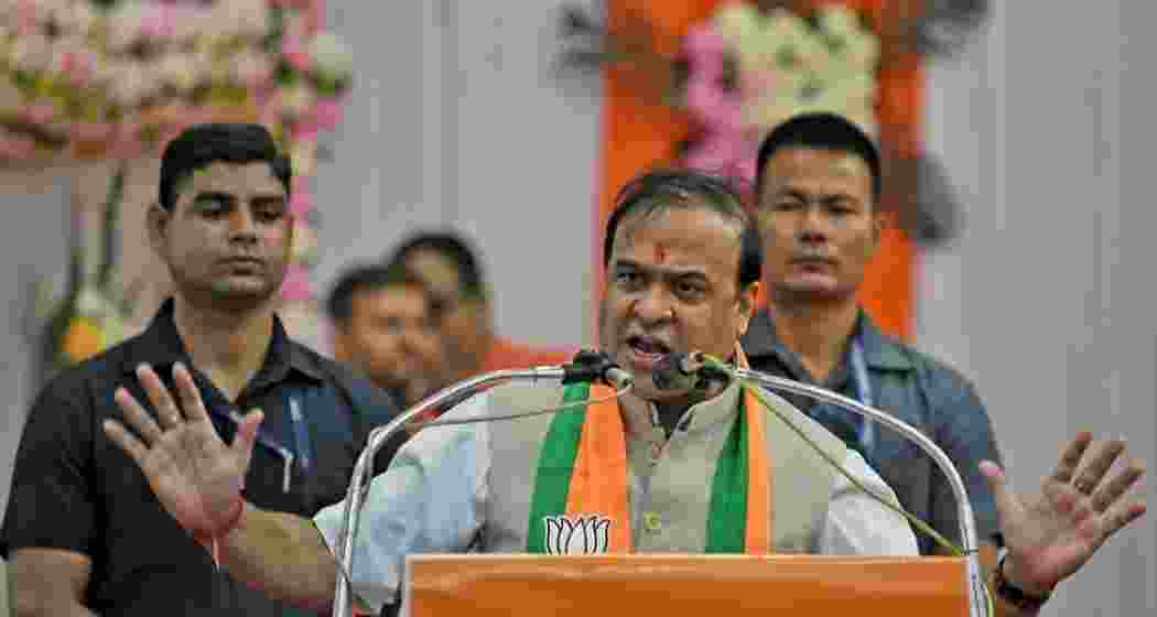 File photo of Assam Chief Minister Himanta Biswa Sarma. File photo of Assam Chief Minister Himanta Biswa Sarma.