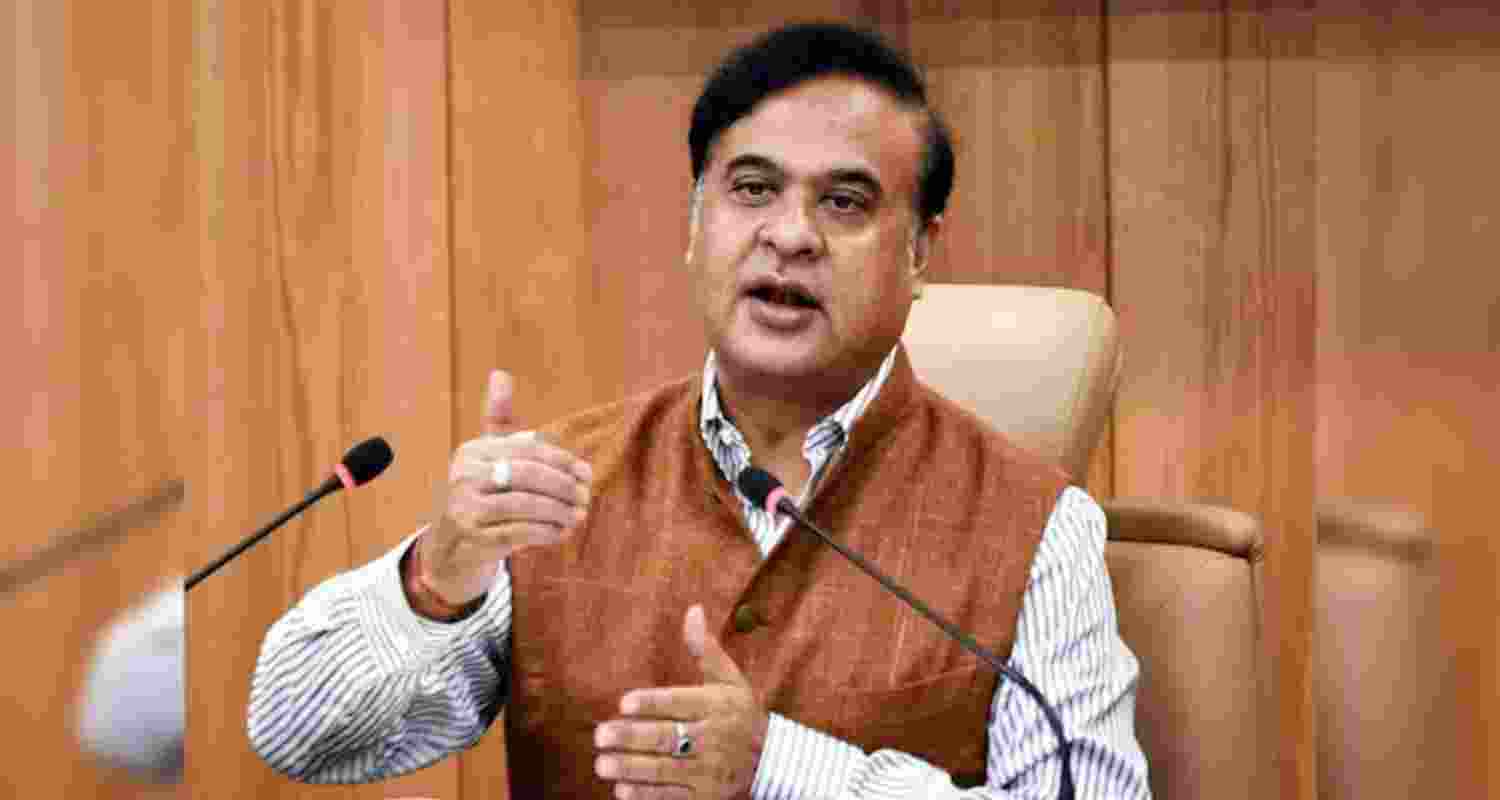 Assam Chief Minister Himanta Biswa Sarma - file image. Assam Chief Minister Himanta Biswa Sarma - file image.