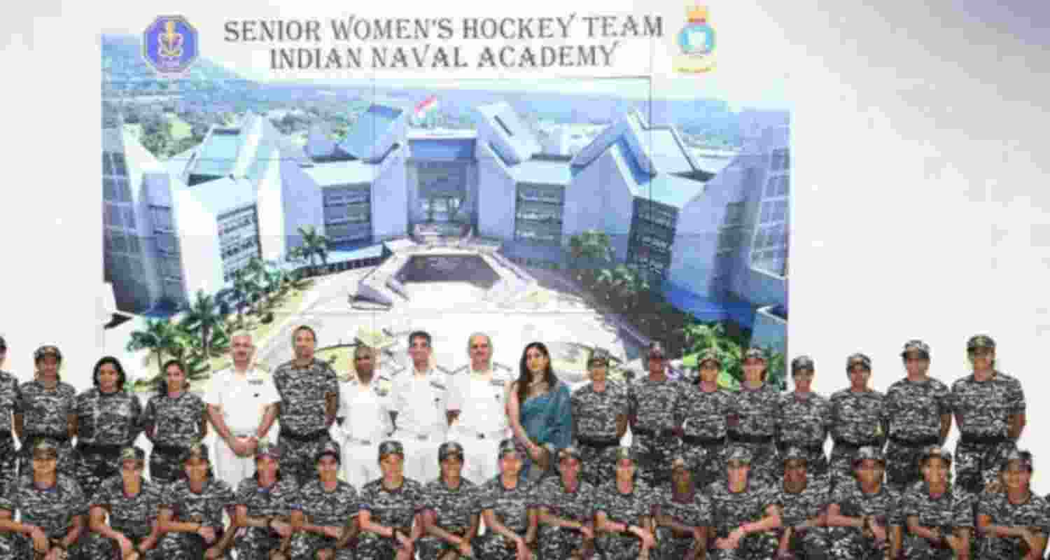 In a first, India Women's Hockey team undergoes training at Indian Naval Academy In a first, India Women's Hockey team undergoes training at Indian Naval Academy