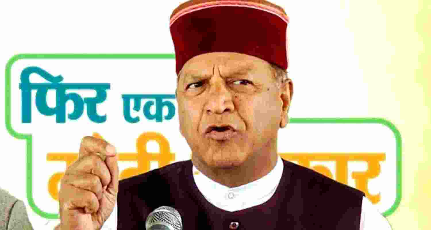 HP BJP chief Rajiv Bindal. HP BJP chief Rajiv Bindal.