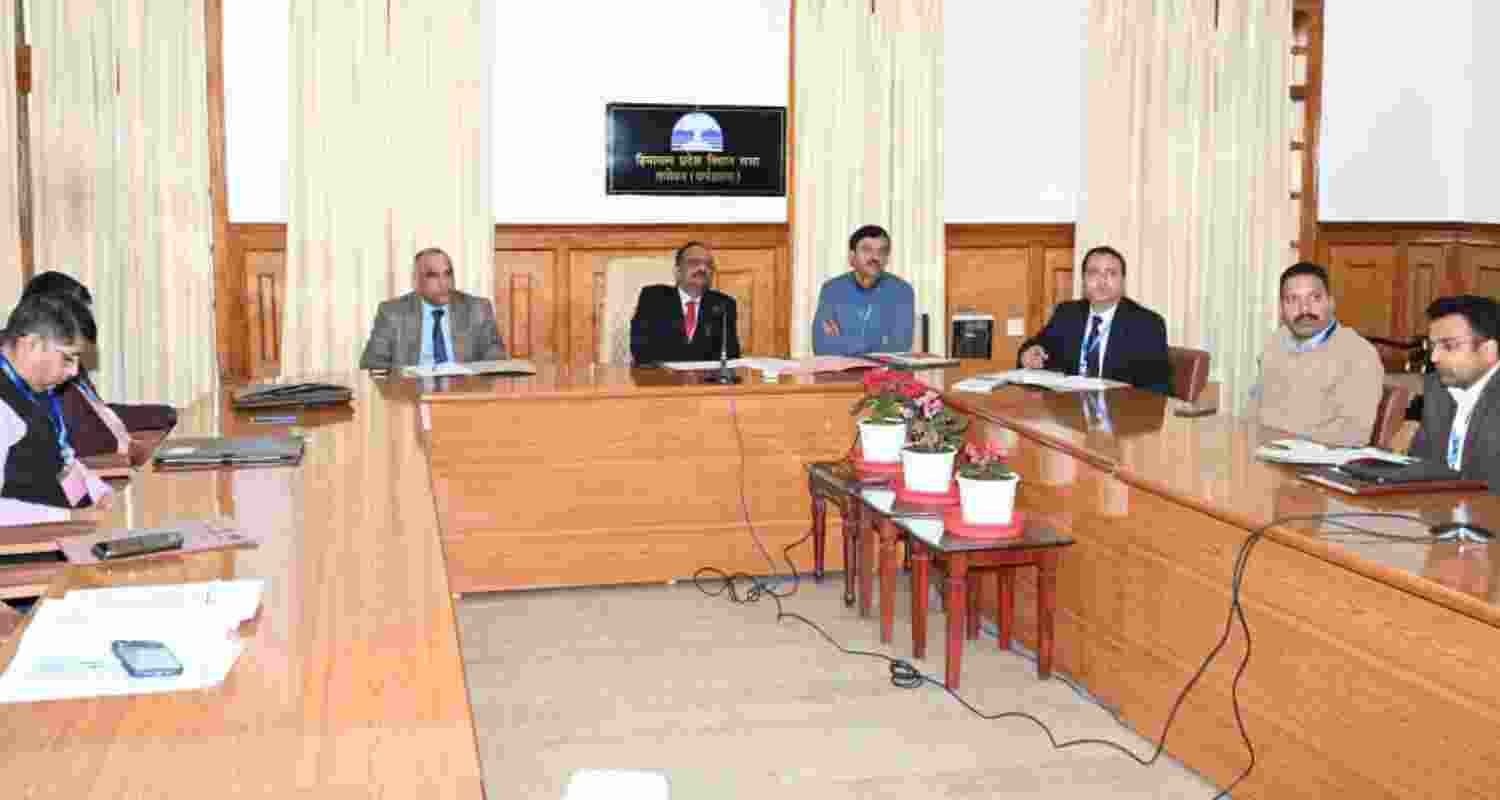 Himachal Pradesh Chief Secretary reviews winter preparedness. Himachal Pradesh Chief Secretary reviews winter preparedness.