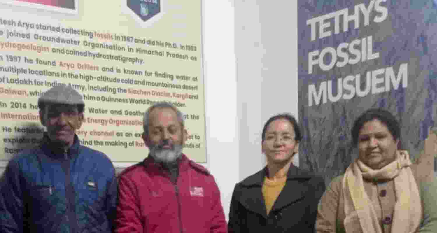 Founded by geologist Dr Ritesh Arya, the Tethys Fossil museum in Kasauli houses an extraordinary collection of over 500 fossils, offering a detailed glimpse into the story of the Tethys Sea, which once separated India from Tibet.  Founded by geologist Dr Ritesh Arya, the Tethys Fossil museum in Kasauli houses an extraordinary collection of over 500 fossils, offering a detailed glimpse into the story of the Tethys Sea, which once separated India from Tibet.