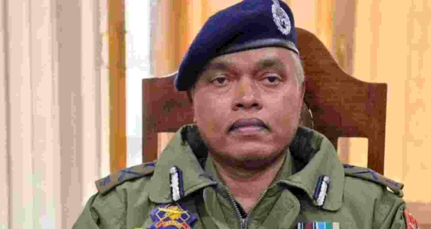 Inspector General of Police, Jammu zone Bhim Sen Tuti. Image: X Inspector General of Police, Jammu zone Bhim Sen Tuti. Image: X
