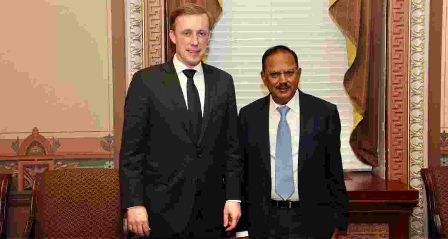 US NSA Jake Sullivan in India for iCET Technology Meeting. File Photo. US NSA Jake Sullivan in India for iCET Technology Meeting. File Photo.