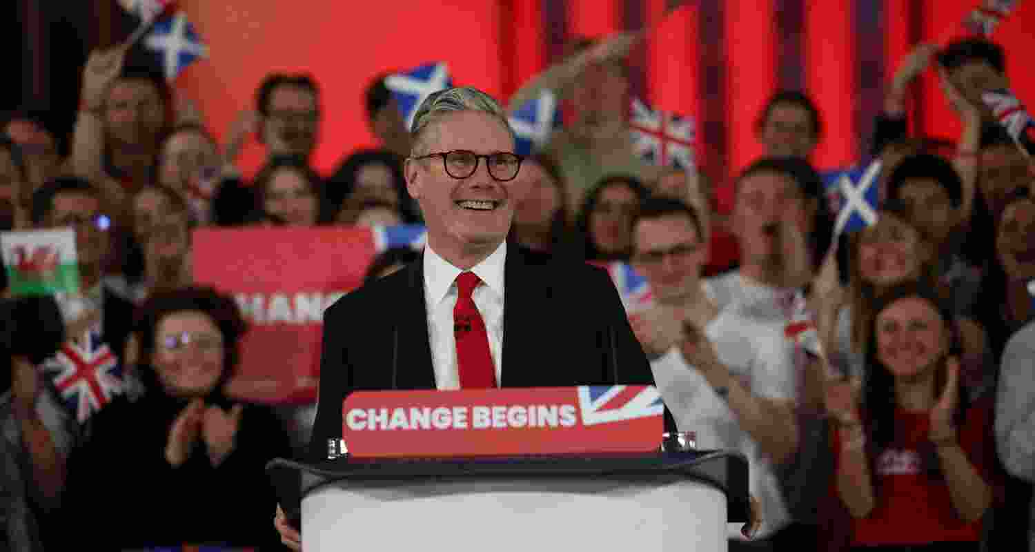 Keir Starmer Leads Labour to Dominant Election Win. Keir Starmer Leads Labour to Dominant Election Win.
