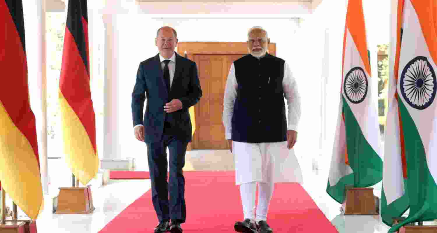 India-Germany Strategic Talks Focus On Trade And Defence. India-Germany Strategic Talks Focus On Trade And Defence.