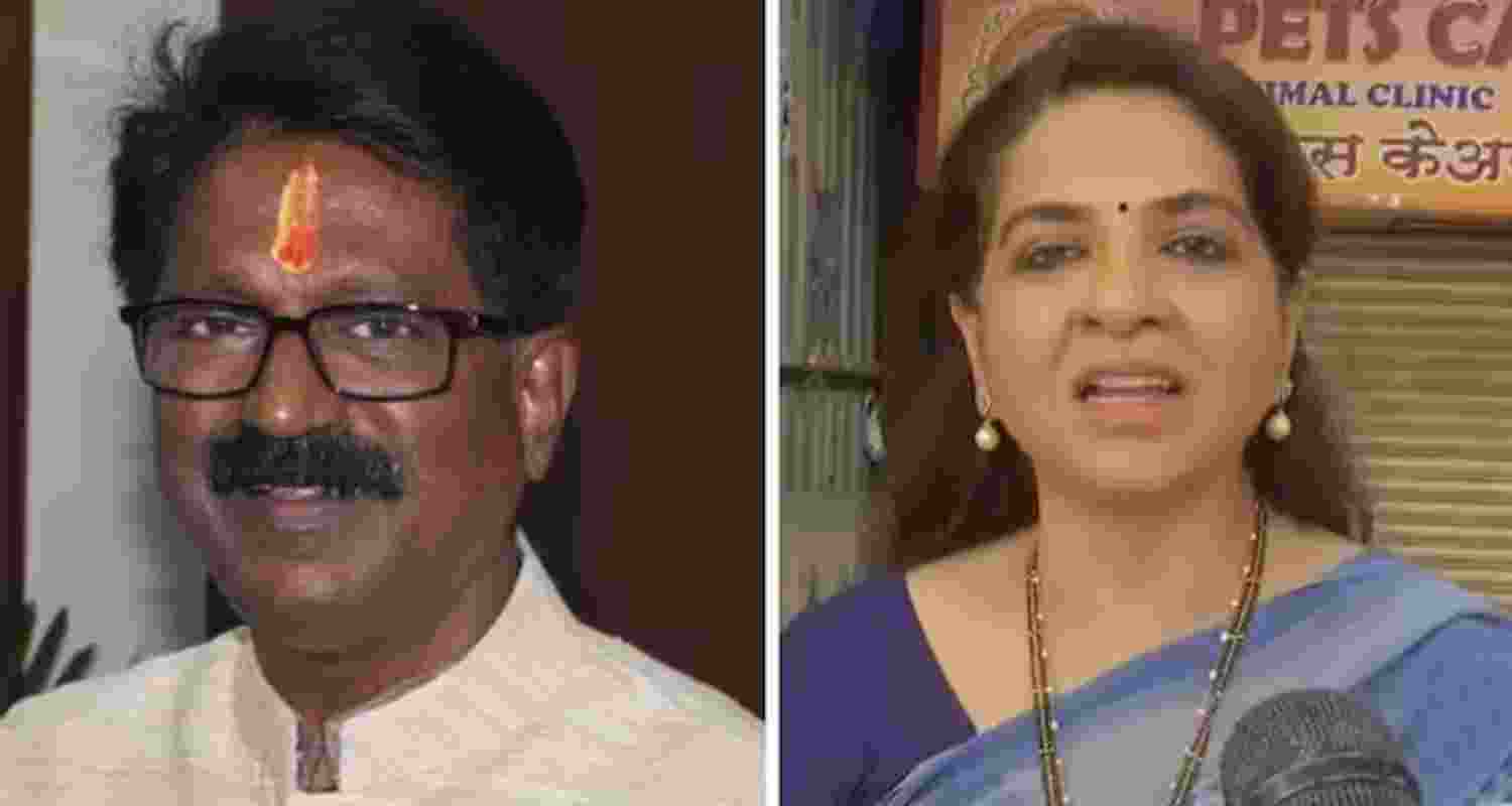 Controversy erupts as MP Sawant calls Shaina NC 'Imported Maal'. Controversy erupts as MP Sawant calls Shaina NC 'Imported Maal'.