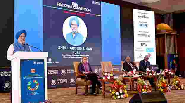 Addressing the 18th National Convention of the UN Global Compact Network India, Hardeep Singh Puri, underscored India's pivotal role in achieving Sustainable Development Goals (SDGs)  Addressing the 18th National Convention of the UN Global Compact Network India, Hardeep Singh Puri, underscored India's pivotal role in achieving Sustainable Development Goals (SDGs)