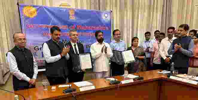 NTPC Green Energy Limited (NGEL)  has signed an MOU with the government of Maharashtra to develop green hydrogen and it's derivatives  NTPC Green Energy Limited (NGEL)  has signed an MOU with the government of Maharashtra to develop green hydrogen and it's derivatives