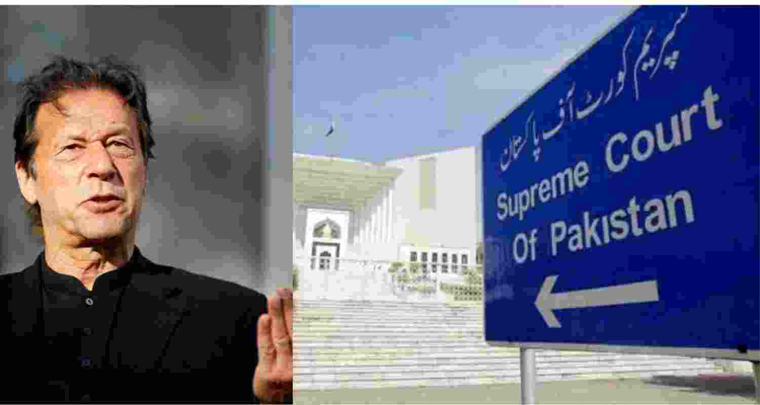 Imran Khan appears before Pak SC, hearing ends without him speaking Imran Khan appears before Pak SC, hearing ends without him speaking