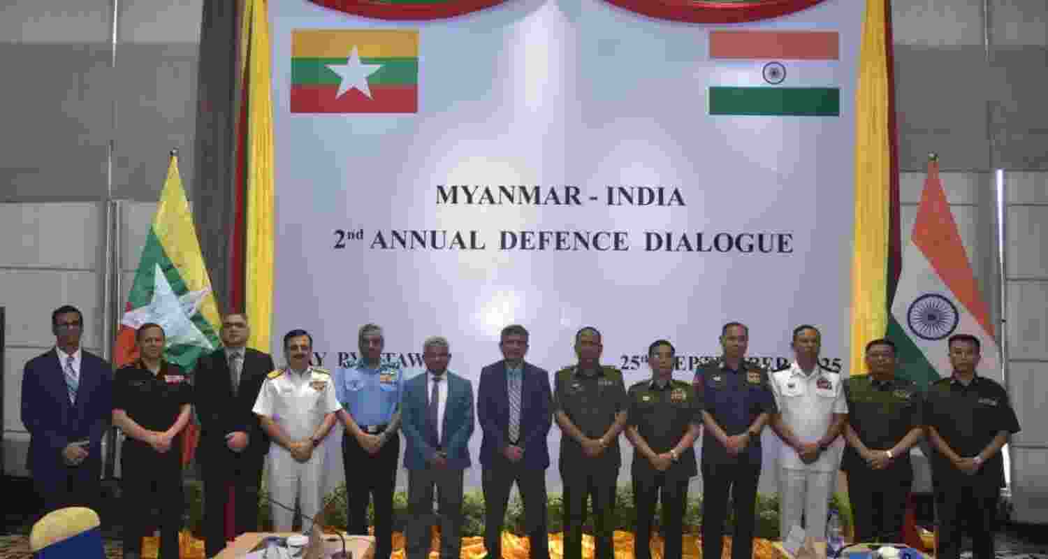 India, Myanmar hold second defence dialogue India, Myanmar hold second defence dialogue