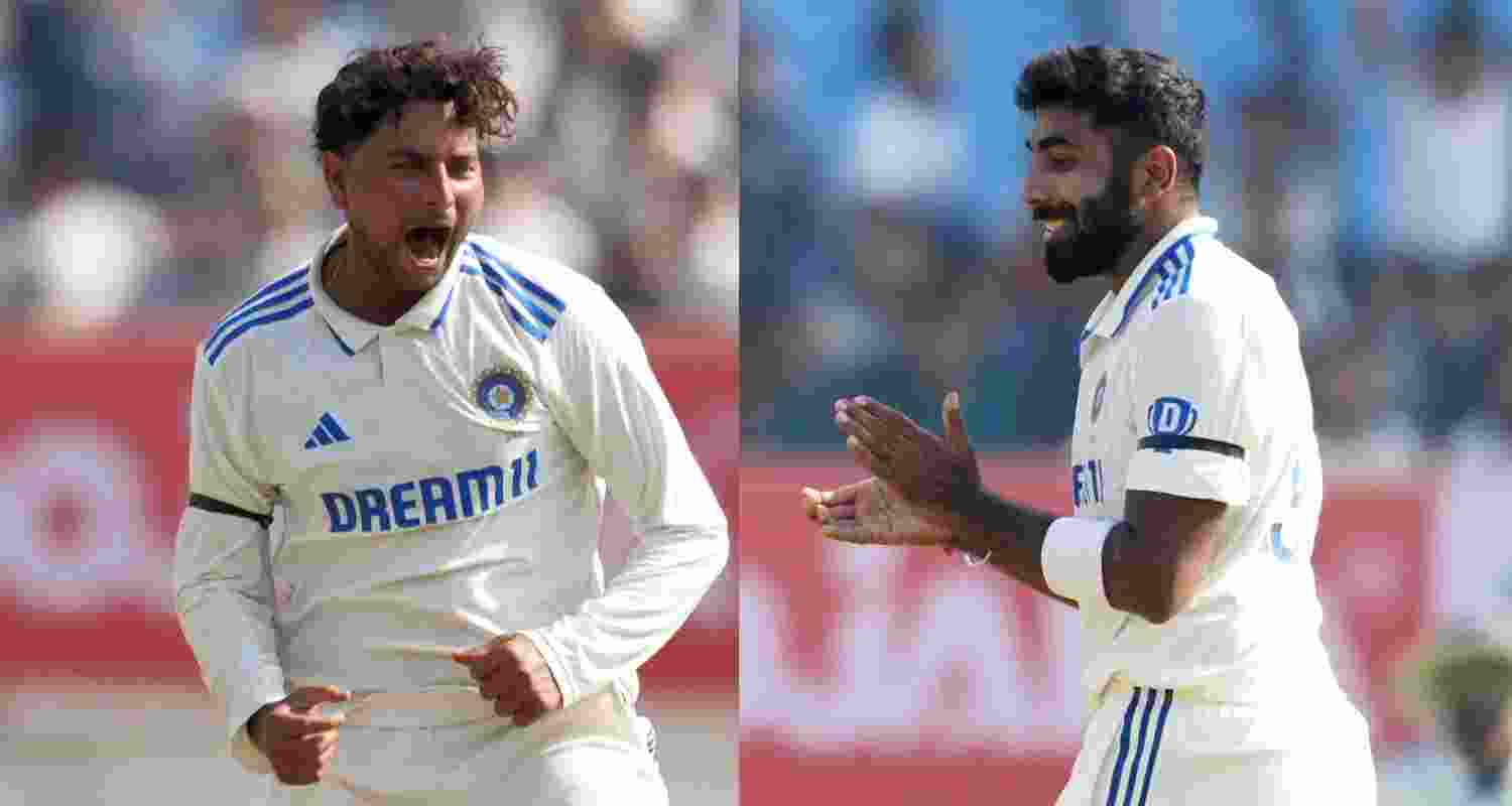 Indian bowlers Jasprit Bumrah and Kuldeep Yadav were seen wearing the black armband during the 3rd test match. Indian bowlers Jasprit Bumrah and Kuldeep Yadav were seen wearing the black armband during the 3rd test match.
