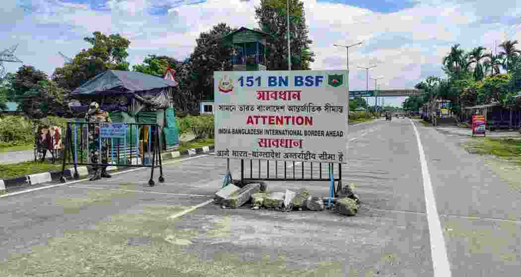 The BSF has issued a "high alert" across its formations along the 4,096 km India-Bangladesh border in response to the developments in Bangladesh.  The BSF has issued a "high alert" across its formations along the 4,096 km India-Bangladesh border in response to the developments in Bangladesh.