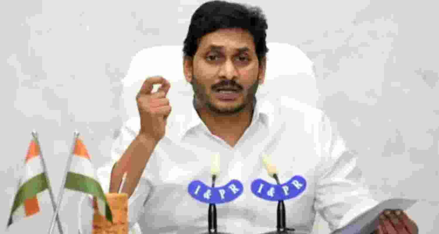 YSRCP supremo YS Jagan Mohan Reddy - file image. YSRCP supremo YS Jagan Mohan Reddy - file image.