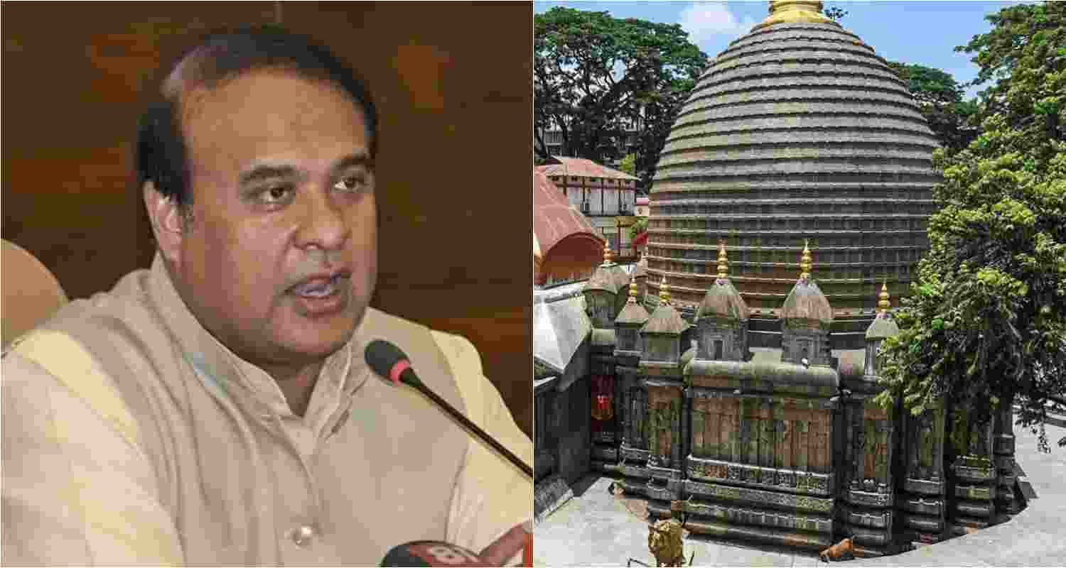 Assam Chief Minister Himanta Biswa Sarma. The Kamakhya Temple Assam Chief Minister Himanta Biswa Sarma. The Kamakhya Temple