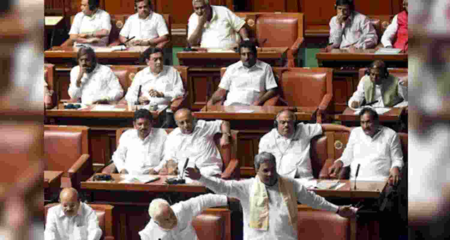 Amid din, Six bills passed in Karnataka Assembly without discussion
 Amid din, Six bills passed in Karnataka Assembly without discussion